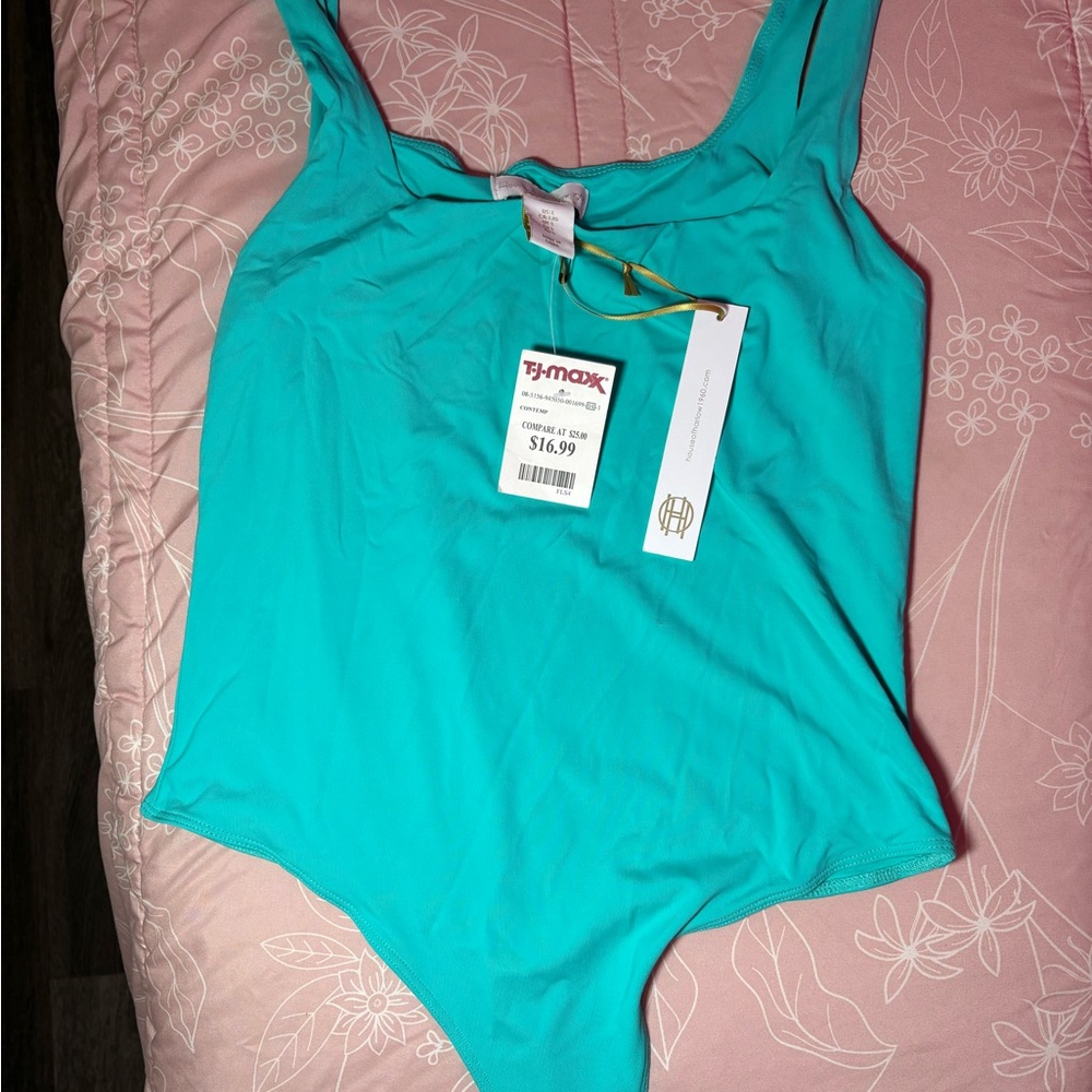 House of Harlow One Piece Bodysuit - Teal